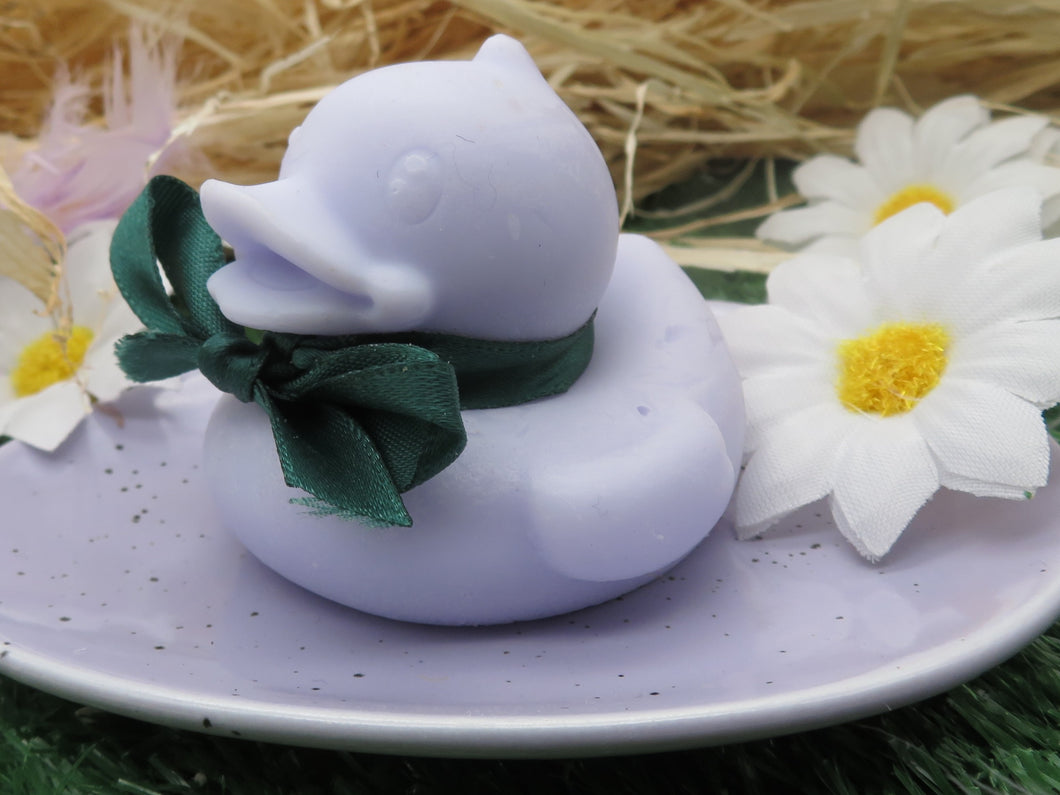 Lavender Bubble Duck